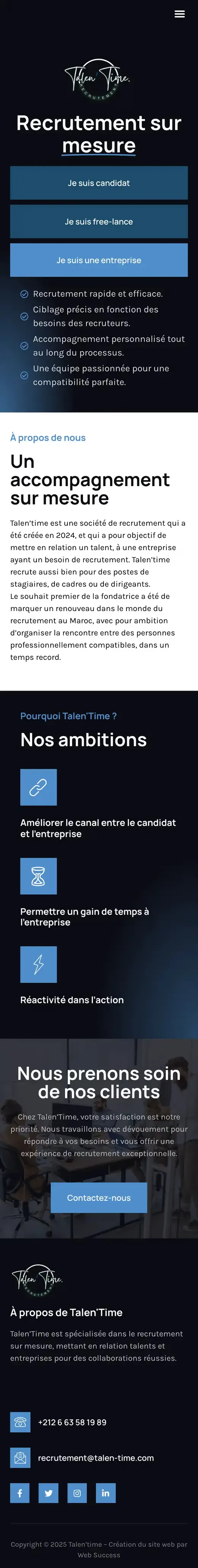 Talen’Time, version mobile